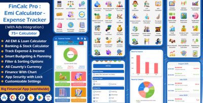 FinCalc Pro- EMI Calculator : Expense Tracker, Cash Loan Calculator, Budget Tracker, Finance Tracker