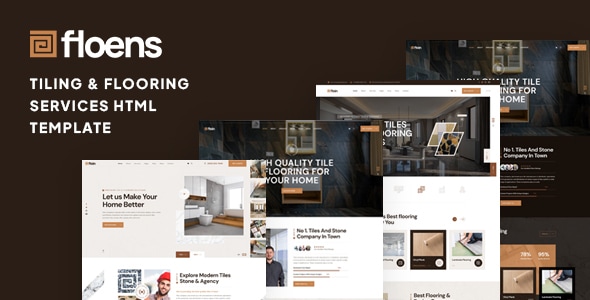 Floens - Tiling & Flooring Services HTML Template Floens - Tiling & Flooring Services HTML Template