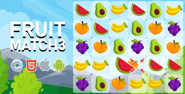 Fruit Match3 - Construct 3 Fruit Match3 - Construct 3