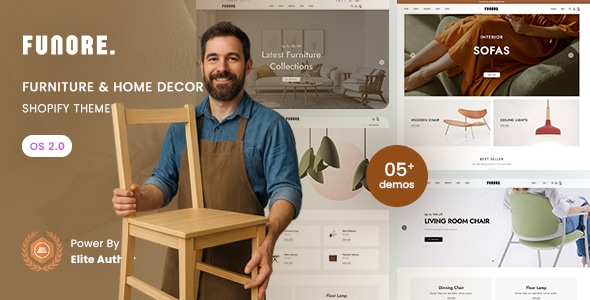 Funore - Furniture & Home Decor Shopify 2.0 Theme Funore - Furniture & Home Decor Shopify 2.0 Theme