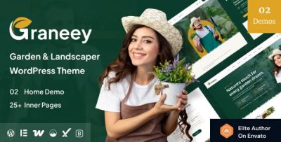 Graneey - Garden & Landscaping WordPress Theme