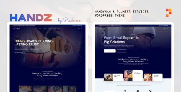 Handz - Handyman & Plumber Repair WordPress Theme Handz - Handyman & Plumber Repair WordPress Theme