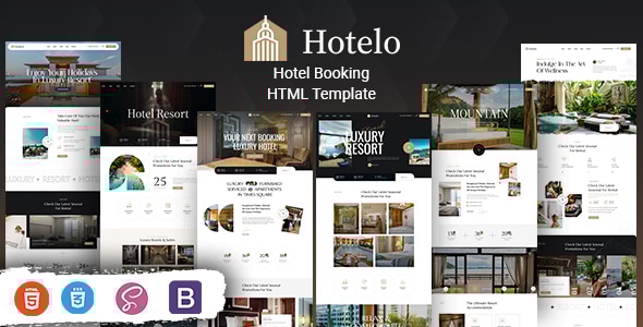 Hotelo - Hotel Booking HTML Template Hotelo - Hotel Booking HTML Template