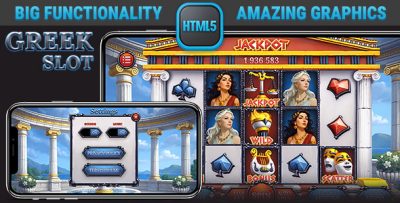 HTML Responsive Slot • Greek Slot Casino Game