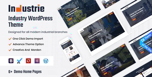 Industrie - Industry WordPress Theme Industrie - Industry WordPress Theme