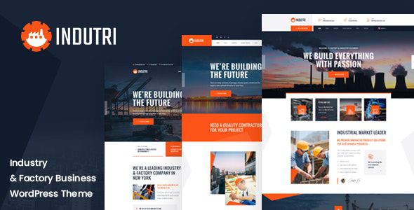 Indutri - Factory & Industrial WordPress Theme Indutri - Factory & Industrial WordPress Theme