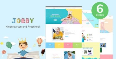 Jobby - Day Care and Kindergarten Joomla Template