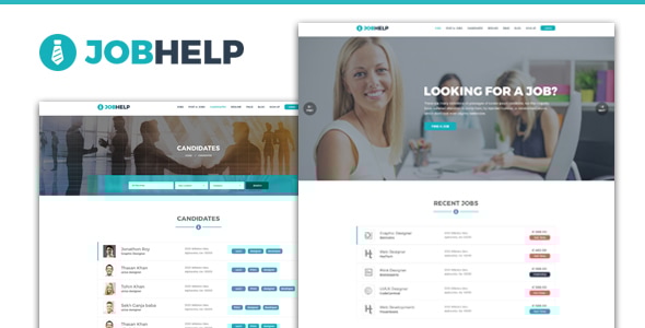 Jobhelp - Job Board Responsive HTML Template Jobhelp - Job Board Responsive HTML Template