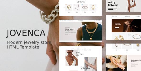 Jovenca | Modern Jewelry Store HTML Template Jovenca | Modern Jewelry Store HTML Template