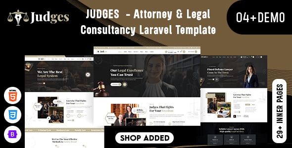 Judges - Attorney & Legal Consultancy Laravel Template Judges - Attorney & Legal Consultancy Laravel Template