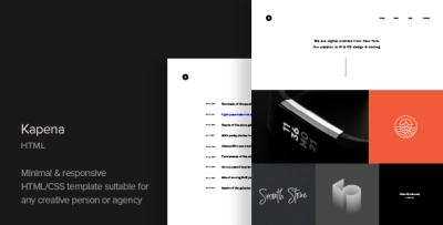 Kapena - Responsive Portfolio HTML Template
