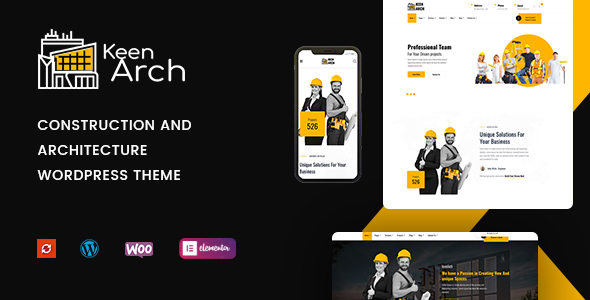 Keenarch - Building & Construction WordPress Theme Keenarch - Building & Construction WordPress Theme