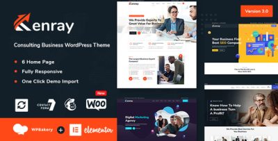 Kenray - Consulting Business WordPress Theme