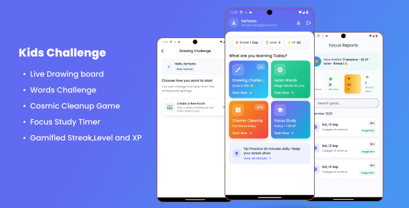 Kids Battle Flutter android and ios application Kids Battle Flutter android and ios application