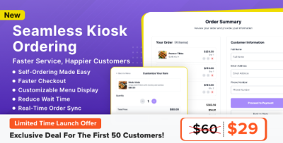 Kiosk Module for Tabletrack