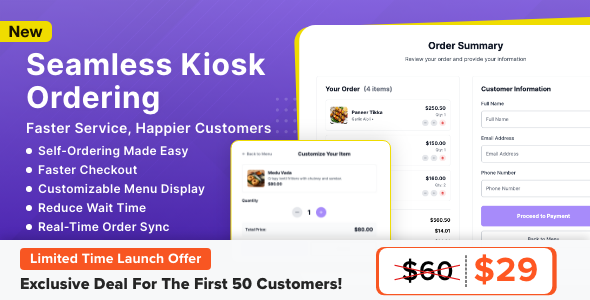 Kiosk Module for Tabletrack Kiosk Module for Tabletrack