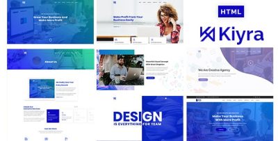 Kiyra - Creative Agency HTML5 Template