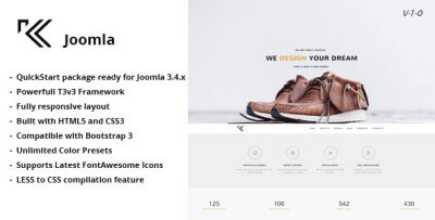 Klass - Portfolio & Photography Joomla Template