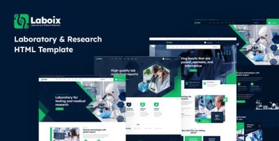 Laboix - Laboratory & Research HTML Template