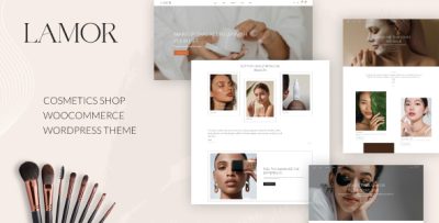 Lamor - Beauty and Cosmetics Store WordPress Theme
