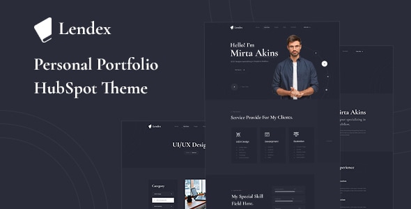 Lendex - Personal Portfolio HubSpot Theme Lendex - Personal Portfolio HubSpot Theme
