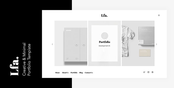 Lfa. - Creative & Niche Portfolio Template Lfa. - Creative & Niche Portfolio Template