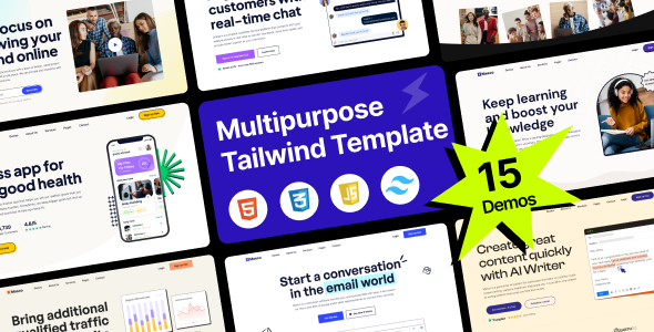 Masco - Saas Software Startup Tailwind Template Masco - Saas Software Startup Tailwind Template