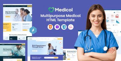 Medicol - Health & Medical Pharmacy HTML Template Mutlipurpose