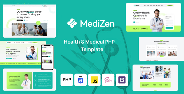 MediZen - Health & Medical PHP Template MediZen - Health & Medical PHP Template