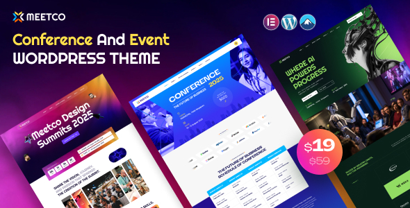 Meetco - Event & Conference WordPress Theme Meetco - Event & Conference WordPress Theme
