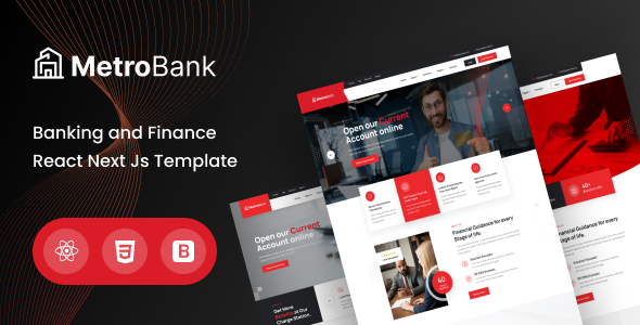 Metrobank - Banking and Finance React Next Js Template Metrobank - Banking and Finance React Next Js Template