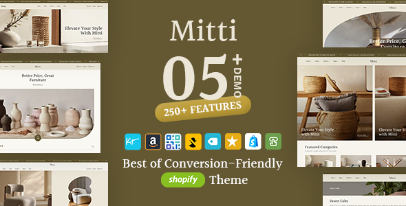 Mitti - High-Converting Home Decor & Crafts Shopify Theme Mitti - High-Converting Home Decor & Crafts Shopify Theme
