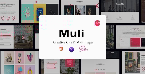 Muli - Creative MultiPurpose Template Muli - Creative MultiPurpose Template