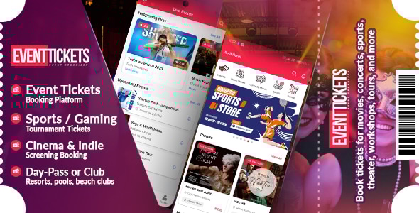 Music Concert Theatre Show Events Entry Ticket Booking Online Sales Purchase Buying System App UI UX Music Concert Theatre Show Events Entry Ticket Booking Online Sales Purchase Buying System App UI UX