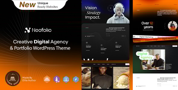 Neofolio - Creative Portfolio & Digital Agency WordPress Theme Neofolio - Creative Portfolio & Digital Agency WordPress Theme