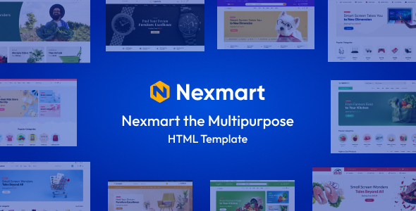 Nexmart - Multipurpose eCommerce HTML Template Nexmart - Multipurpose eCommerce HTML Template