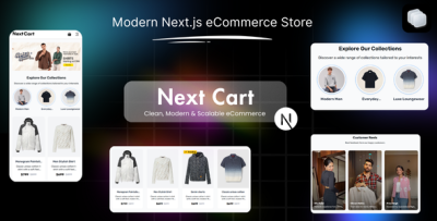 NextCart - Full-Stack eCommerce Website with Admin Panel