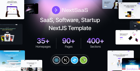 NextSaaS | SaaS, Software, Startup Next.js Template NextSaaS | SaaS, Software, Startup Next.js Template
