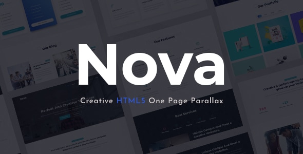 Novax - One Page Parallax Novax - One Page Parallax