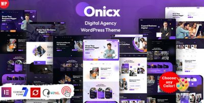 Onicx - Digital Marketing Agency WordPress Theme