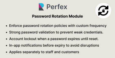 Password Rotation & Expiry – Security Module for Perfex CRM