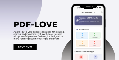 PDF-Love Converter Pro - Advanced Document Processing App (Flutter)