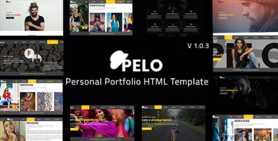 Pelo - Personal Portfolio HTML Template