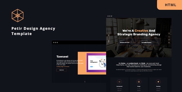 Petir - Design Agency HTML Template Petir - Design Agency HTML Template