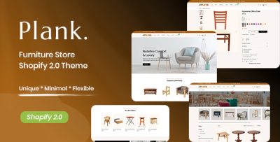 Plank - Furniture Store Shopify Theme