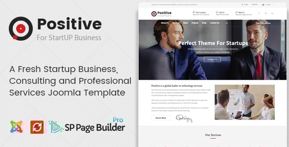 Positive - Startup Business Joomla Template Positive - Startup Business Joomla Template