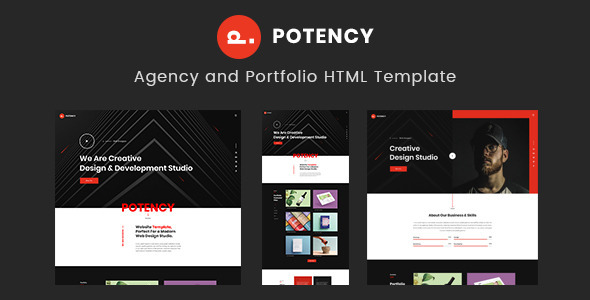 Potency - Creative Agency And Portfolio HTML5 Template Potency - Creative Agency And Portfolio HTML5 Template