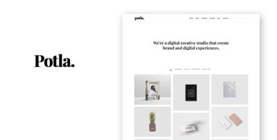 Potla - Minimal Portfolio HTML Template