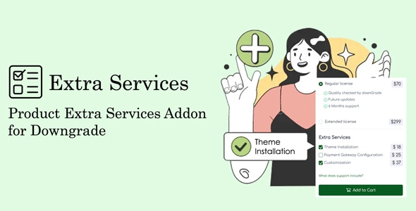 Product Extra Services Addon for Downgrade Product Extra Services Addon for Downgrade
