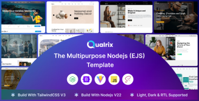 Qualrix - The Multipurpose Nodejs Template
